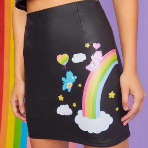 Carebear Leather skirt